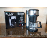 The BUNN Velocity Brew NHS offers on-demand hot water and can quickly brew successive pots of coffee.