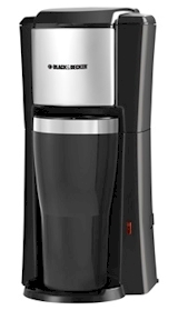  Customer reviews: Black+Decker Brew 'n Go Personal  Coffeemaker with Travel Mug,15 ounce Black/Beige, DCM18