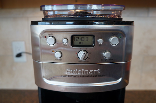 Cuisinart Burr Grind & Brew 12-Cup Coffeemaker, Silver