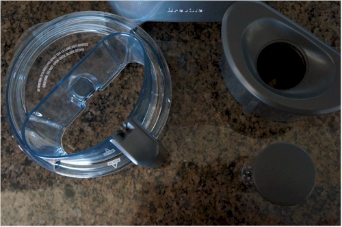 The Breville offers one of the widest feeder tubes we tested.
