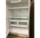 The interior of the fridge has very flexible storage options.