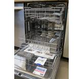 The dishwasher features Maytag's Seal of Silence that uses specially designed sound absorbers all around the dishwasher.
