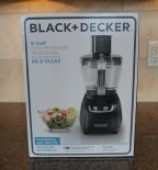 Unpacking the Black & Decker 8 Cup Food Processor FP1600B.