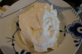 Quick and easy whipped cream.