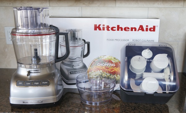 KitchenAid 11-Cup Food Processor with ExactSlice System KFP1133CU - Contour Silver