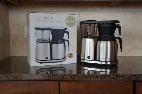 The Bonavita BV1900TS is an SCAA certified home brewer.