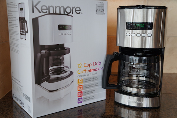 Kenmore Aroma Control Programmable 12-Cup Coffee Maker - Stainless Steel