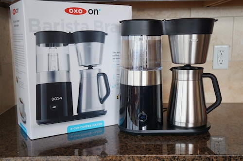 The OXO On Barista Brain is SCAA certified and programmable.